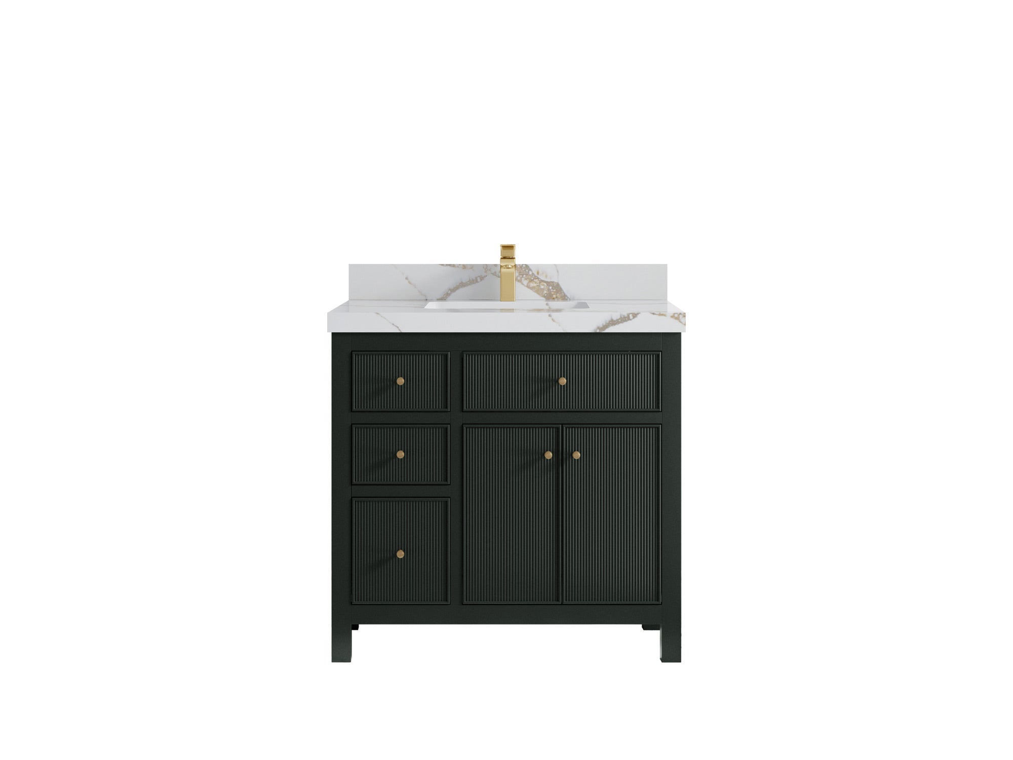 Sonoma 36 in. W x 22 in. D with Center Sink Bathroom Vanity - Willow Bath and Vanity
