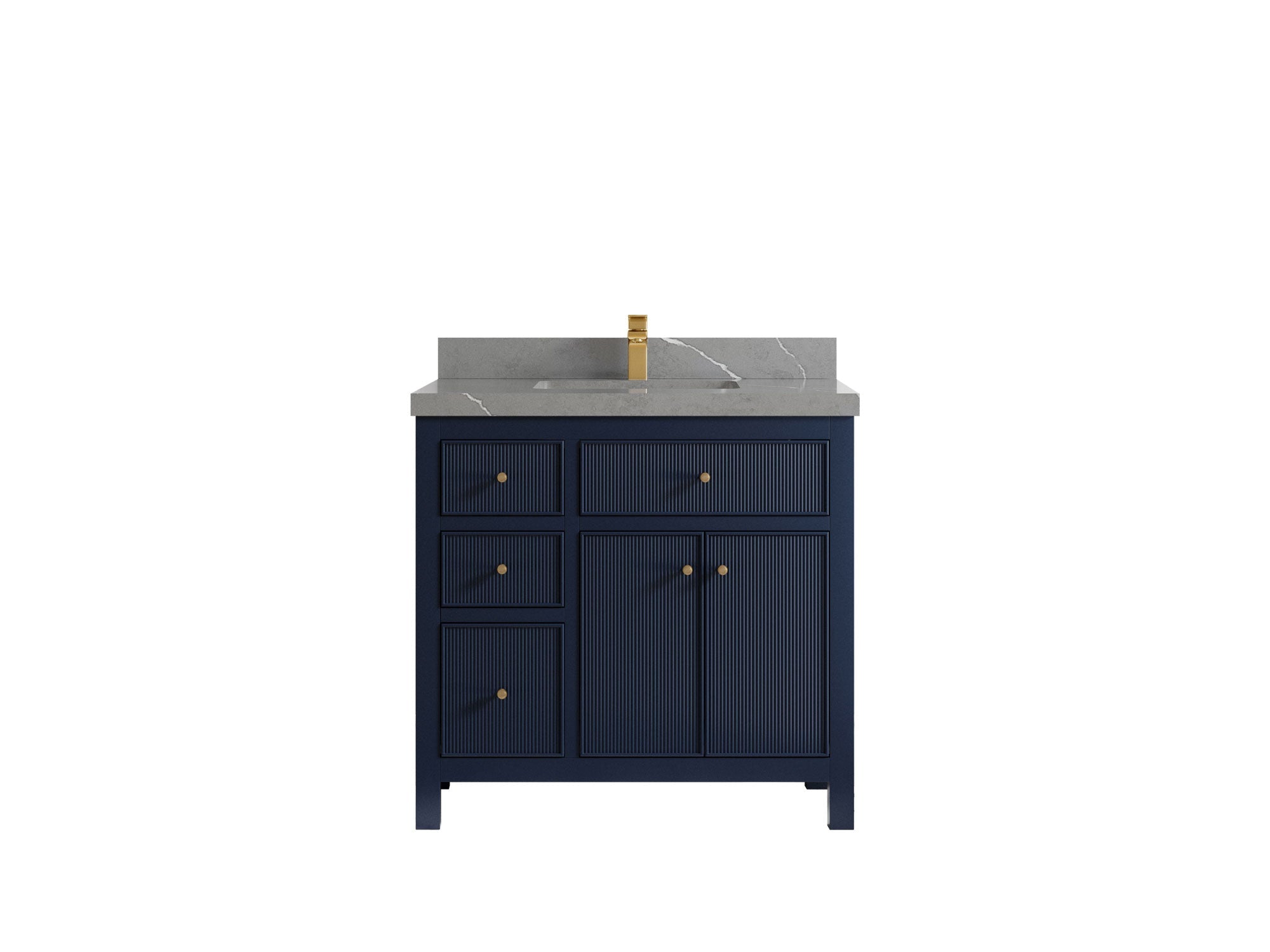 Sonoma 36 in. W x 22 in. D with Center Sink Bathroom Vanity - Willow Bath and Vanity