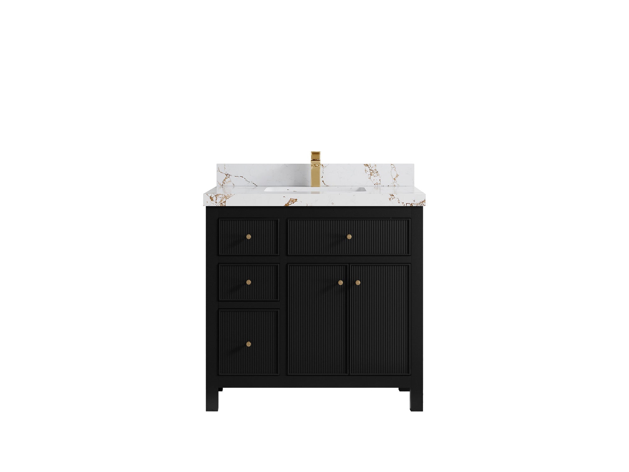 Sonoma 36 in. W x 22 in. D with Center Sink Bathroom Vanity - Willow Bath and Vanity