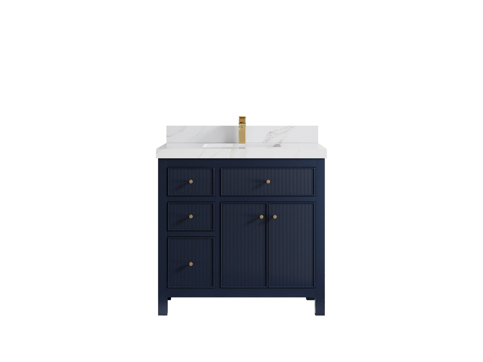 Sonoma 36 in. W x 22 in. D with Center Sink Bathroom Vanity - Willow Bath and Vanity