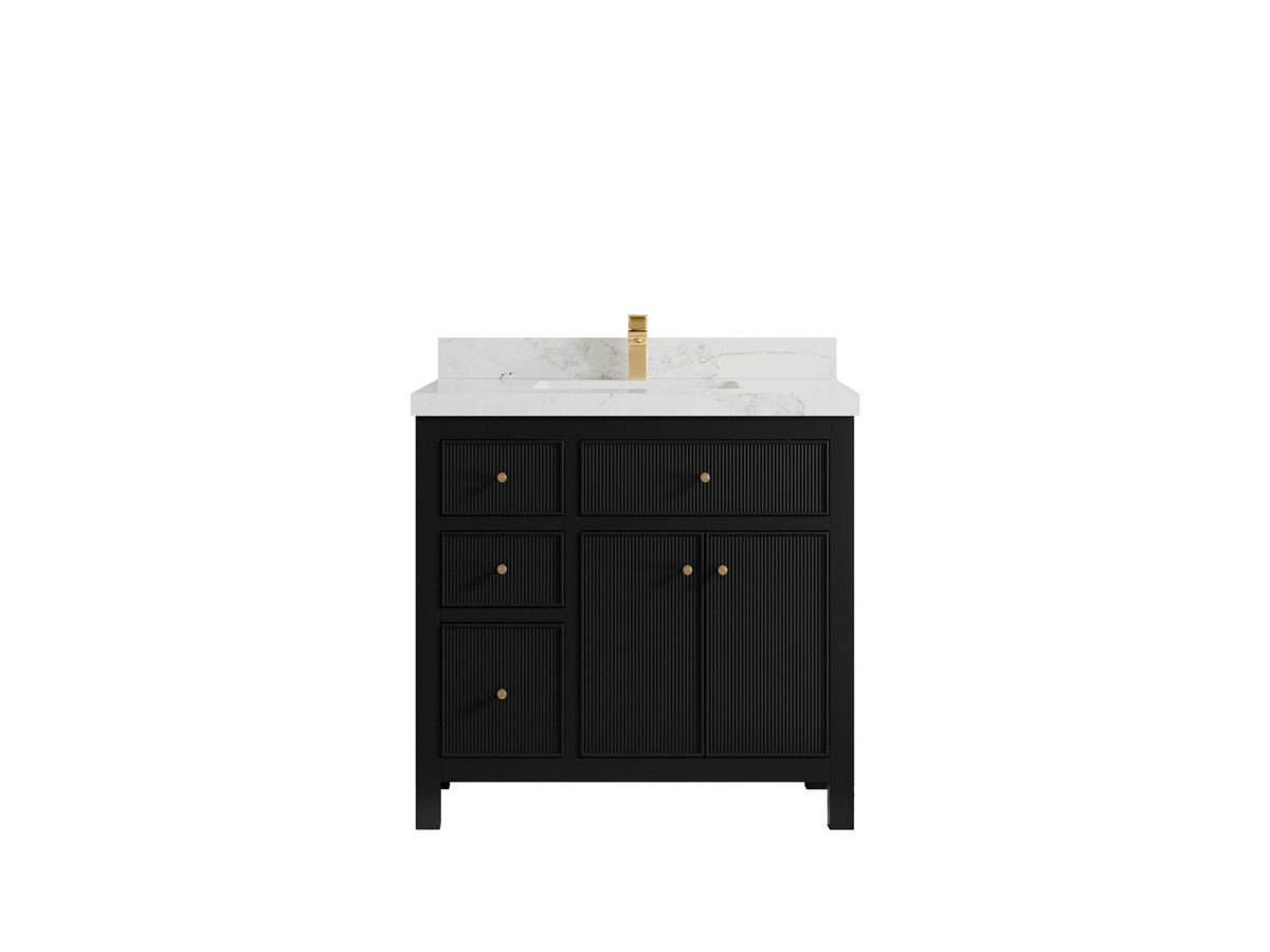 Sonoma 36 in. W x 22 in. D with Center Sink Bathroom Vanity - Willow Bath and Vanity