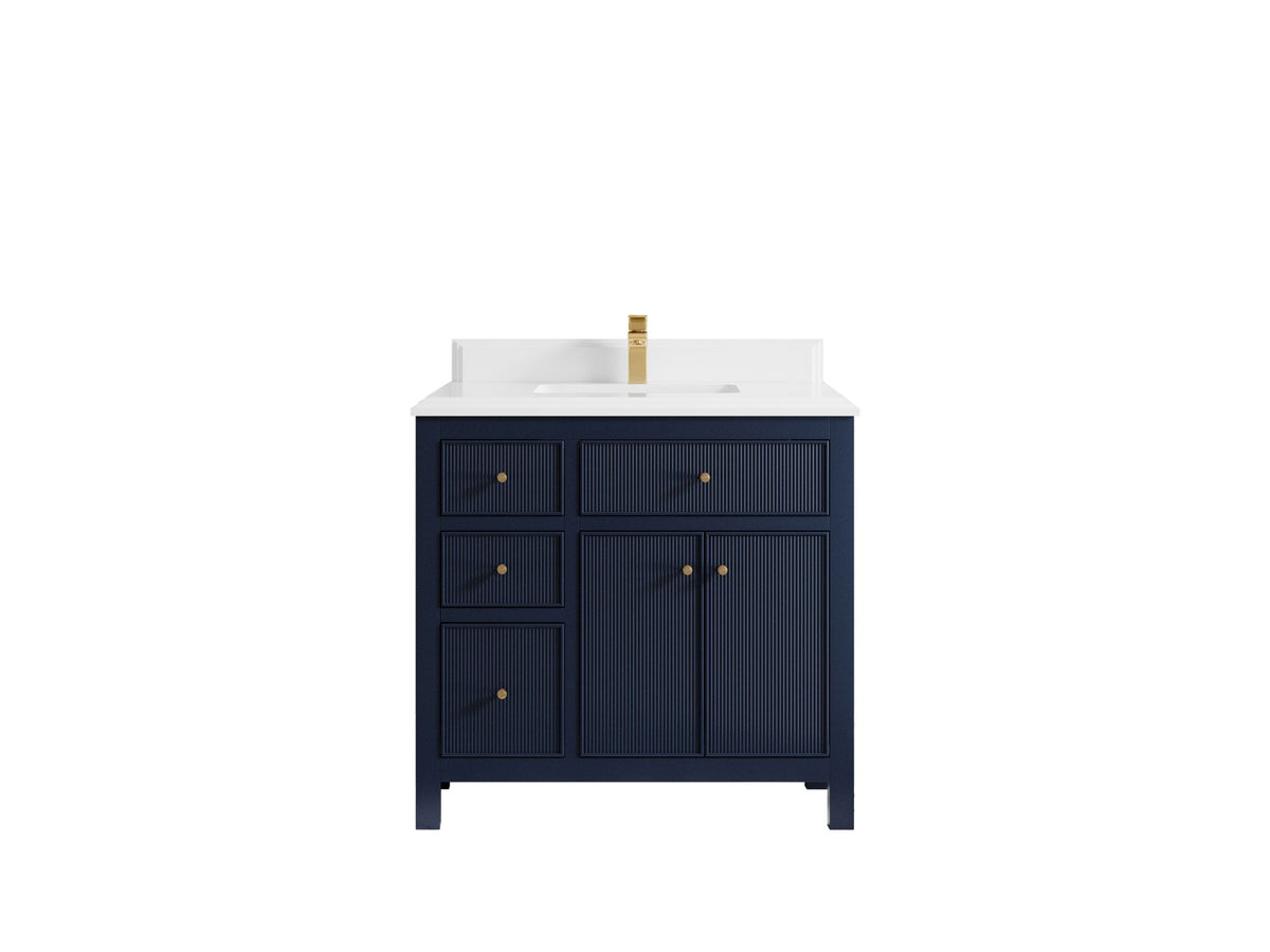 Sonoma 36 in. W x 22 in. D with Center Sink Bathroom Vanity - Willow Bath and Vanity