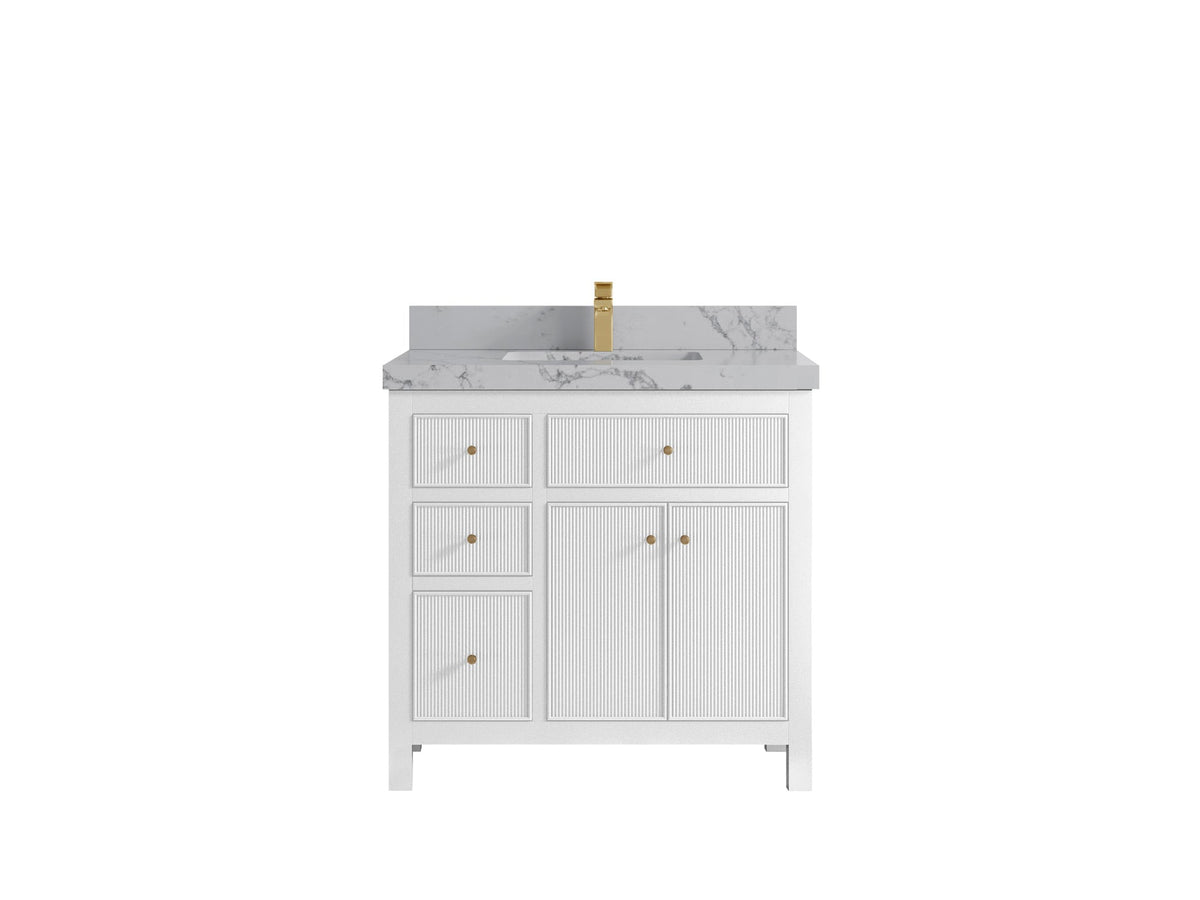 Sonoma 36 in. W x 22 in. D with Center Sink Bathroom Vanity - Willow Bath and Vanity
