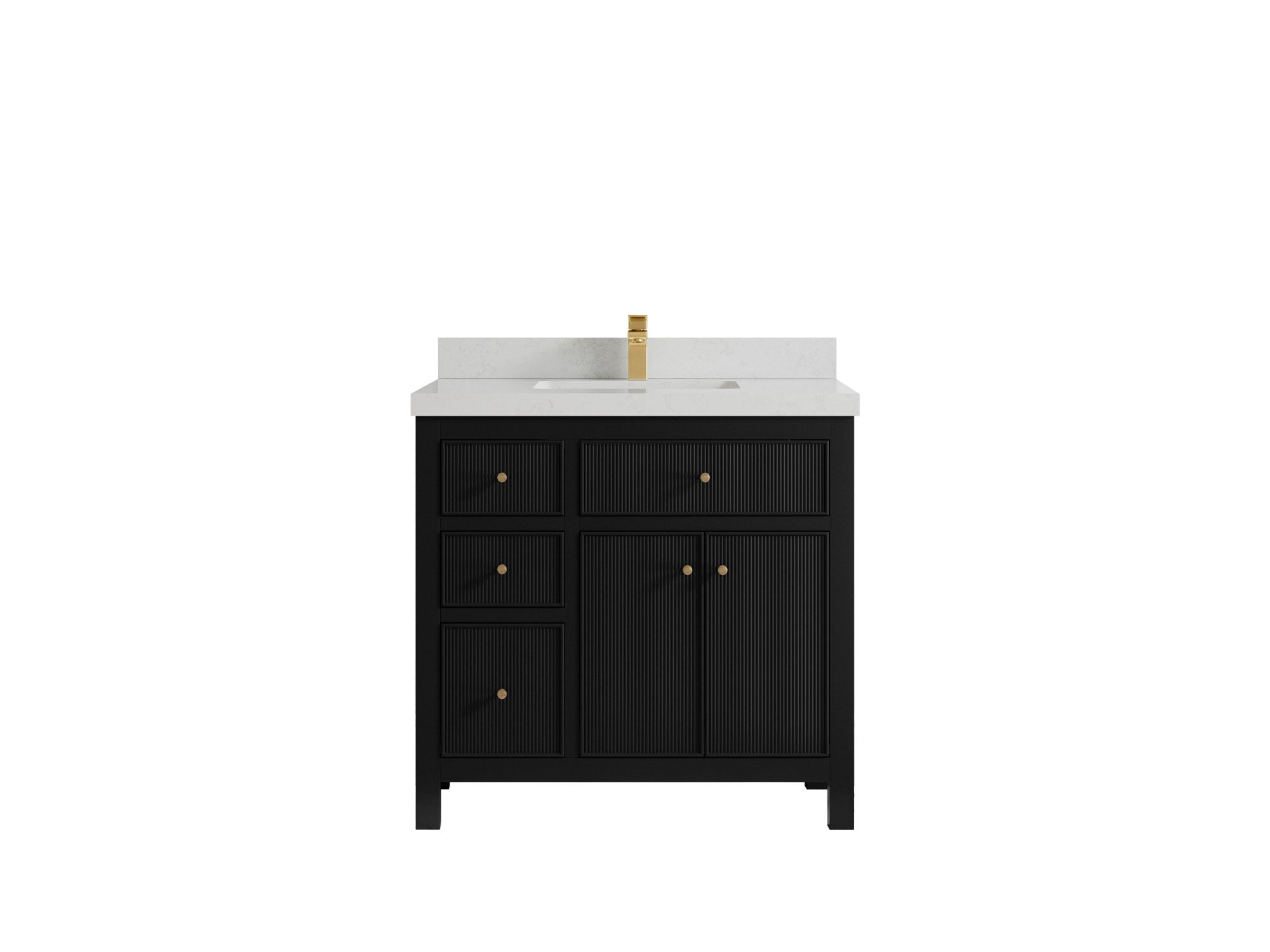 Sonoma 36 in. W x 22 in. D with Center Sink Bathroom Vanity - Willow Bath and Vanity