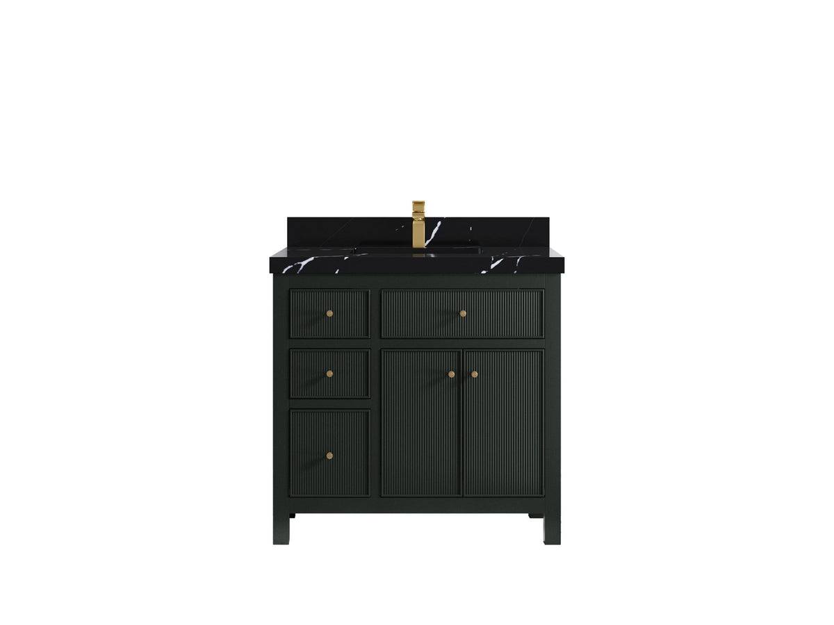 Sonoma 36 in. W x 22 in. D with Center Sink Bathroom Vanity - Willow Bath and Vanity