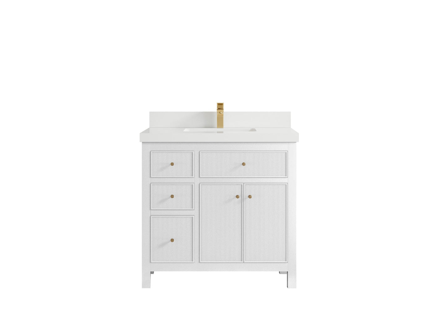 Sonoma 36 in. W x 22 in. D with Center Sink Bathroom Vanity