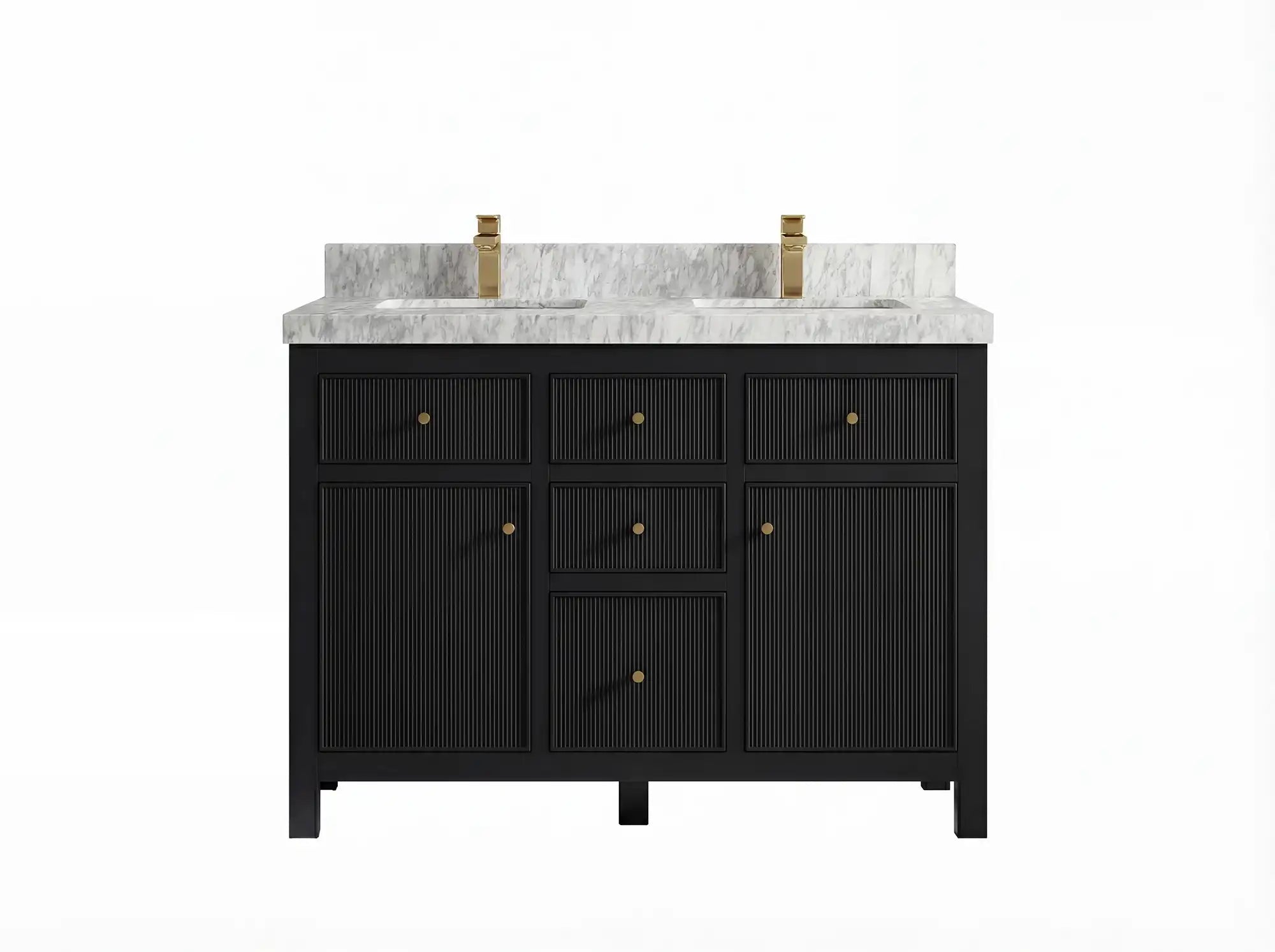 Sonoma 48 in. W x 22 in. D Double Sink Bathroom Vanity - Willow Bath and Vanity