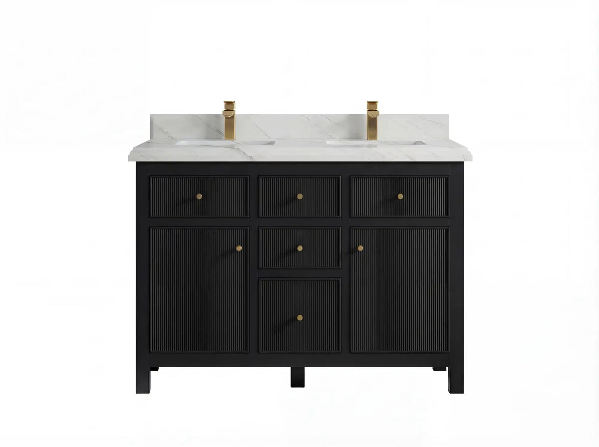Sonoma 48 in. W x 22 in. D Double Sink Bathroom Vanity - Willow Bath and Vanity
