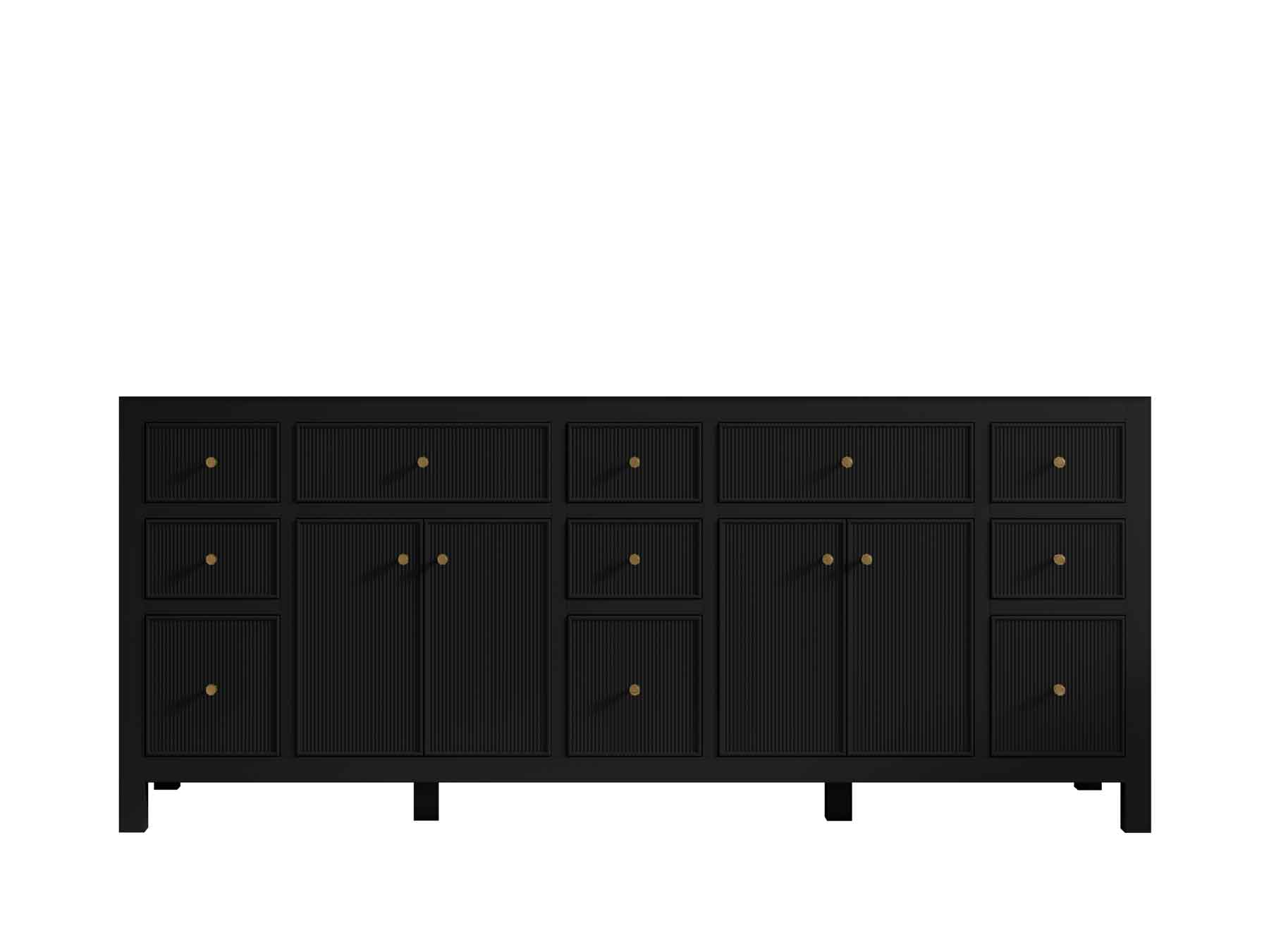 Sonoma 80 in. W x 22 in. D Double Sink Bathroom Vanity - Willow Bath and Vanity