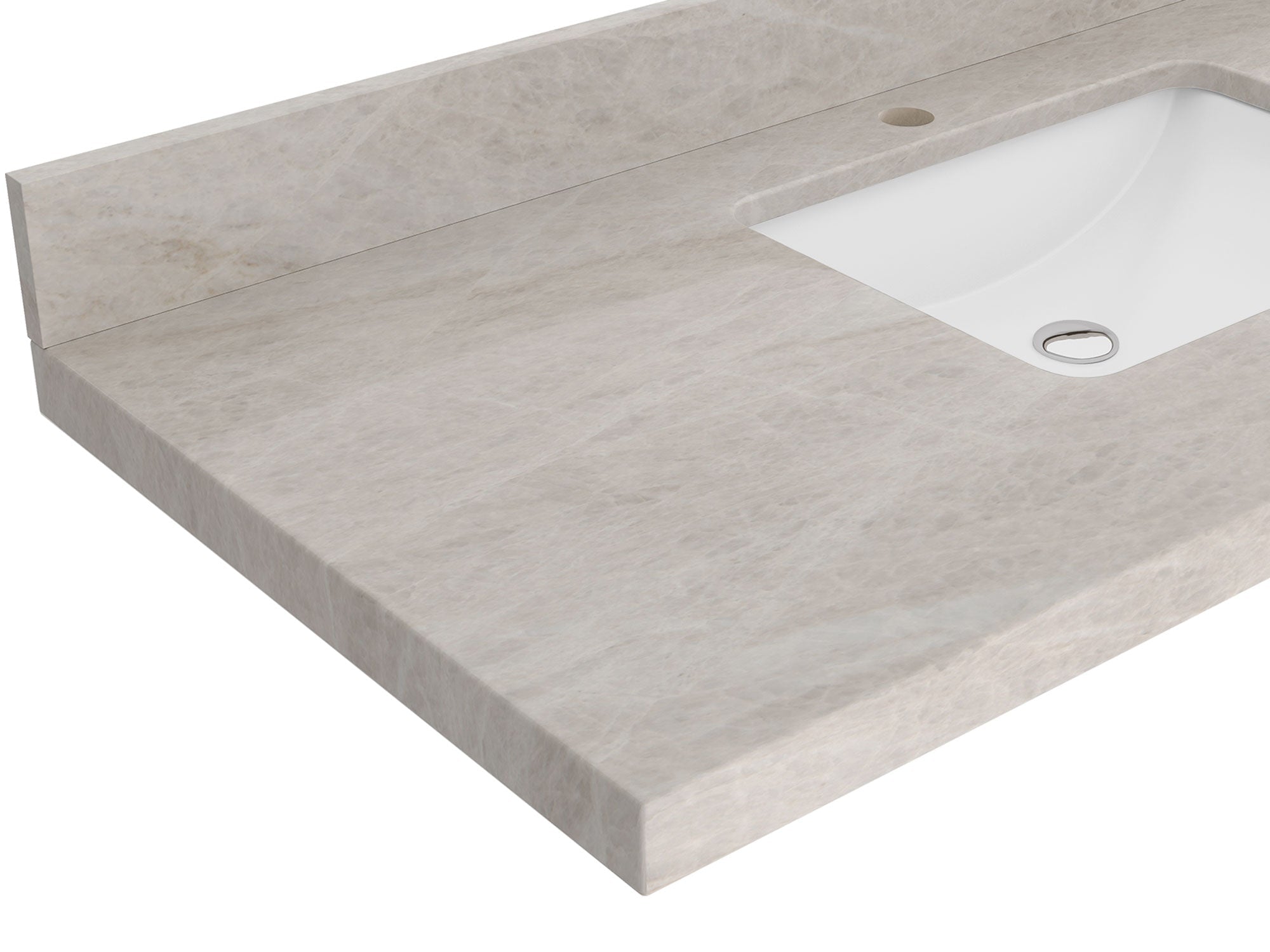 Sonoma Reeded Teak Wood 60 in. W x 22 in. D Double Sink Bathroom Vanity - Willow Bath and Vanity