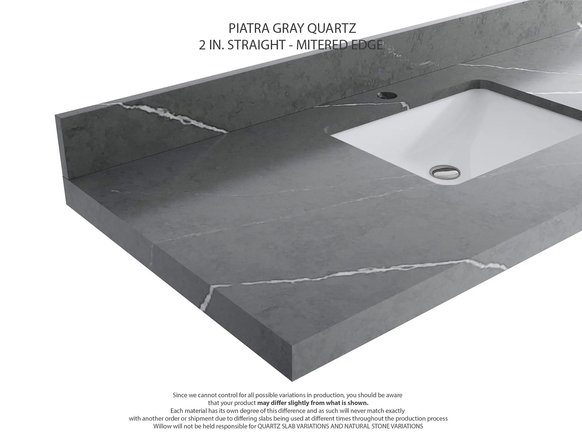 Sonoma White Oak 42 in. W x 22 in. D Single Sink Bathroom Vanity - Willow Bath and Vanity