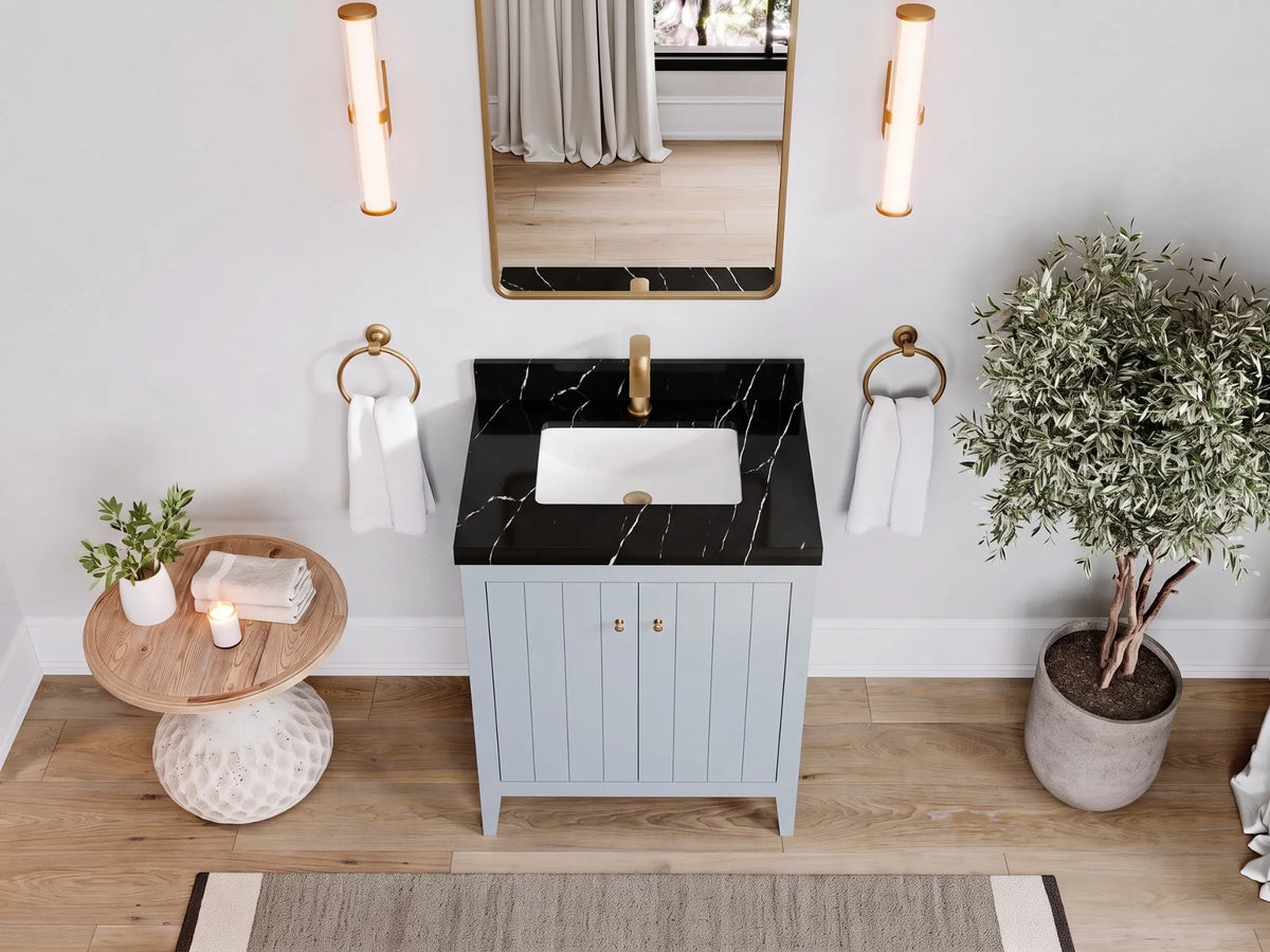 Atlanta 30 in. W x 22 in. D Single Sink Bathroom Vanity