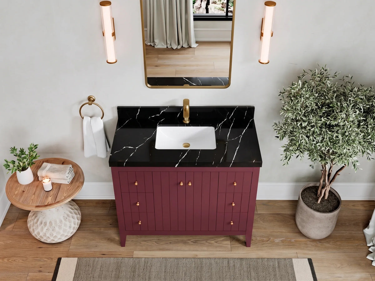 Atlanta 42 in. W x 22 in. D Single Sink Bathroom Vanity