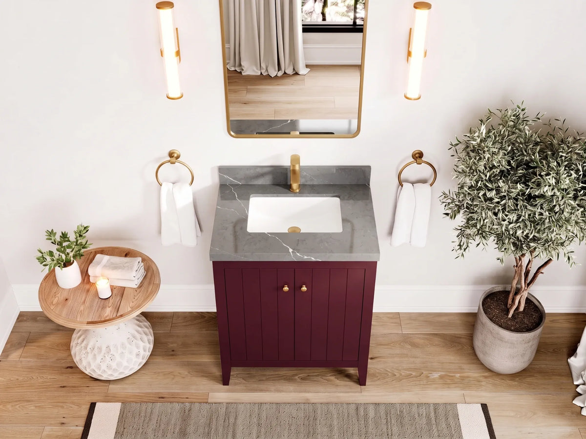 Atlanta 30 in. W x 22 in. D Single Sink Bathroom Vanity