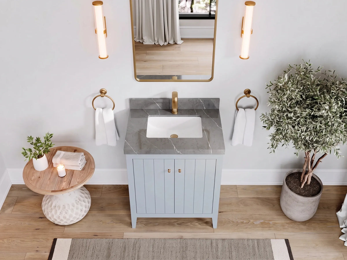 Atlanta 30 in. W x 22 in. D Single Sink Bathroom Vanity