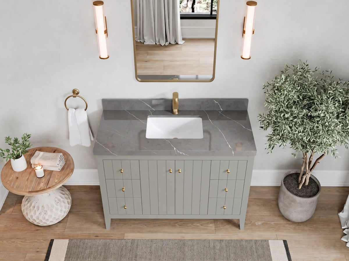 Atlanta 48 in. W x 22 in. D Single Sink Bathroom Vanity