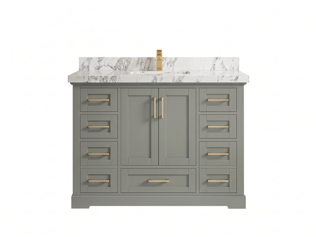 Boston 48 in. W x 22 in. D Single Sink Bathroom Vanity