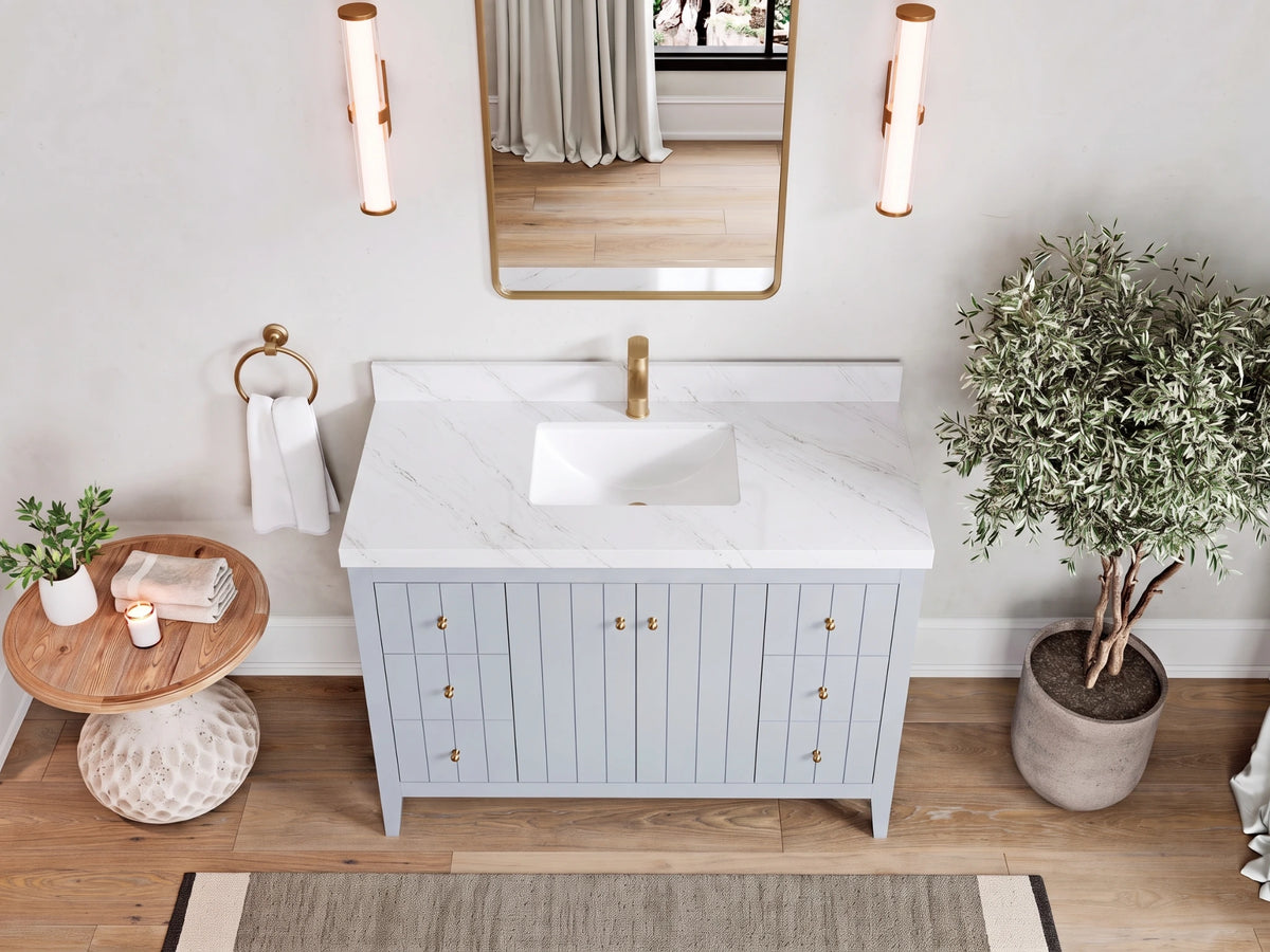 Atlanta 48 in. W x 22 in. D Single Sink Bathroom Vanity