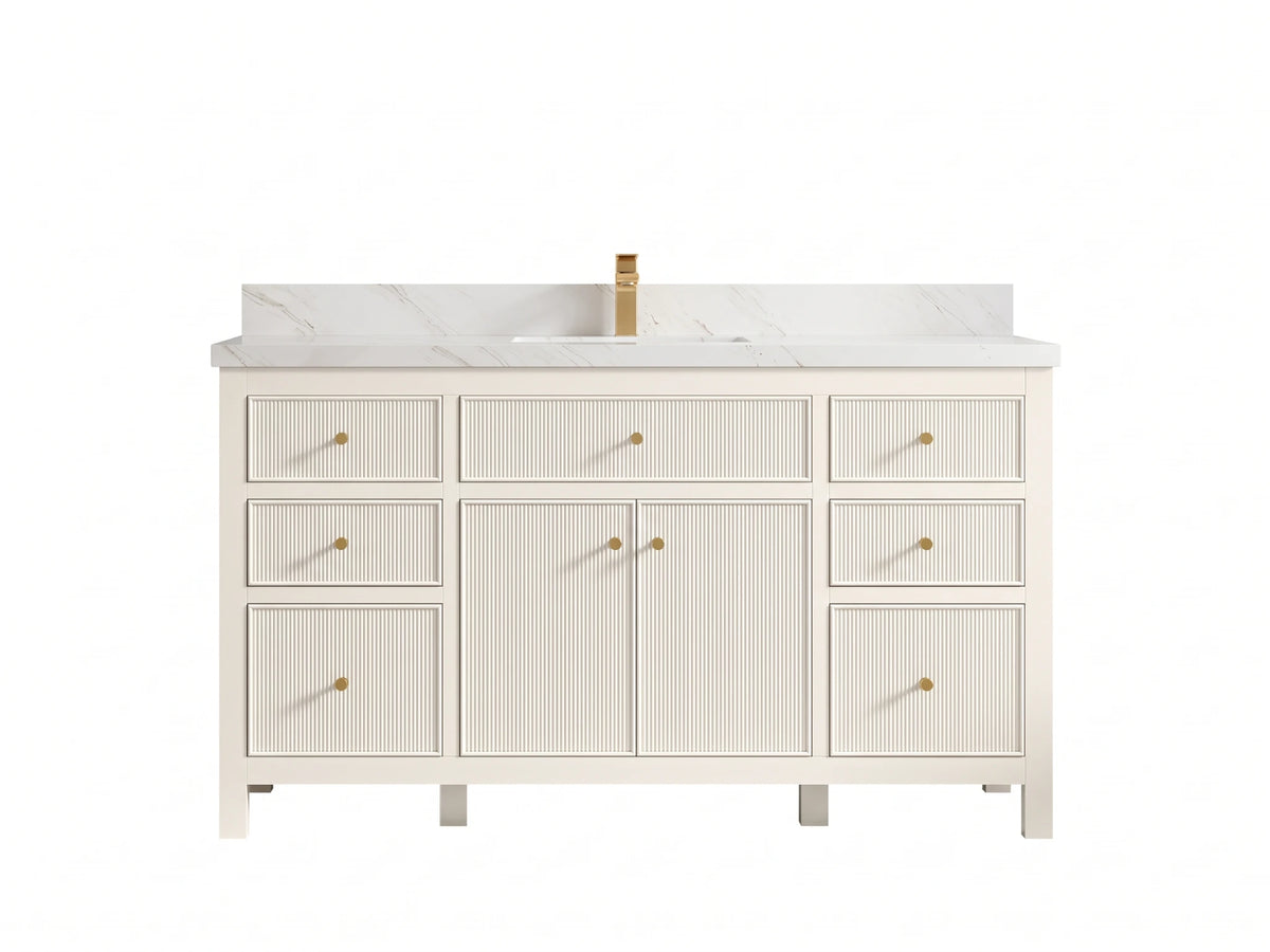 Sonoma 60 in. W x 22 in. D Single Sink Bathroom Vanity