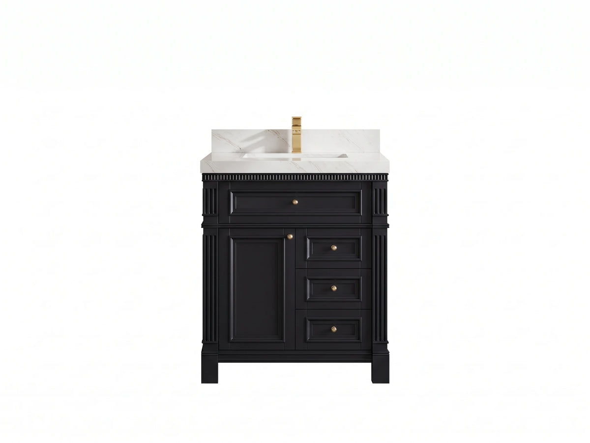 Paris 30 in. W x 22 in. D Single Sink Bathroom Vanity