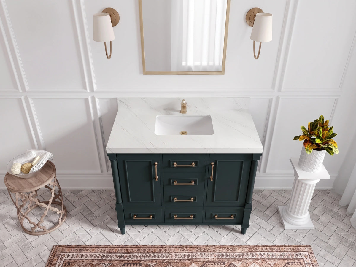 Aberdeen 42 in. W x 22 in. D Single Sink Bathroom Vanity