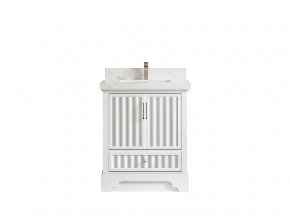 Alys 30 in. W x 22 in. D Single Sink Bathroom Vanity