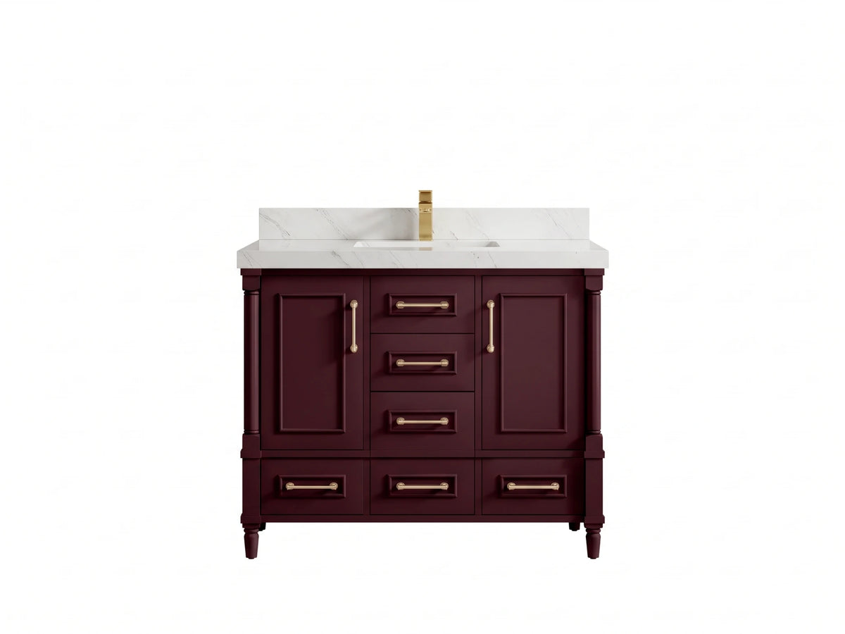 Aberdeen 42 in. W x 22 in. D Single Sink Bathroom Vanity