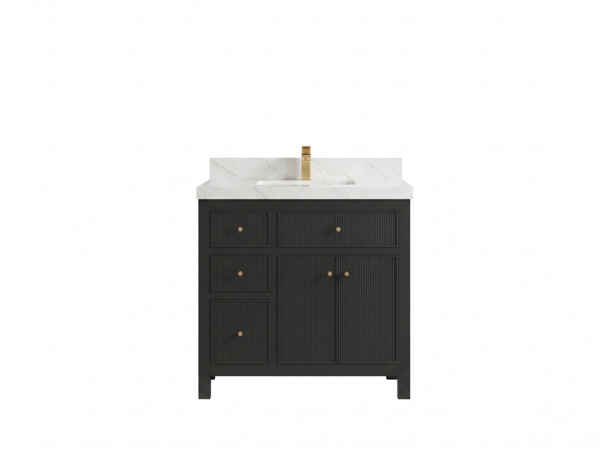 Sonoma 36 in. W x 22 in. D with Center Sink Bathroom Vanity
