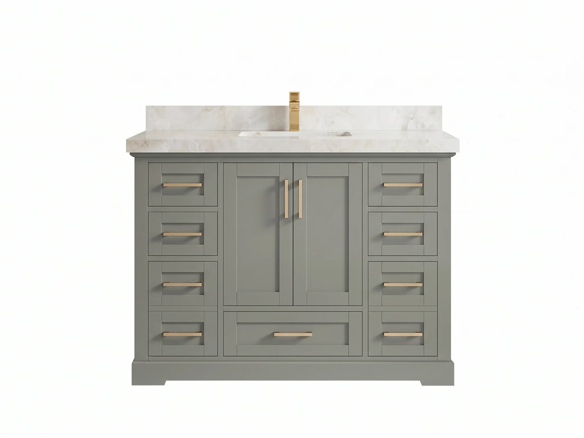 Boston 48 in. W x 22 in. D Single Sink Bathroom Vanity