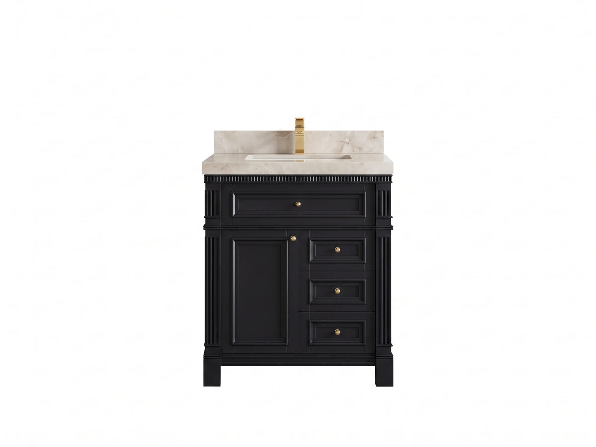 Paris 30 in. W x 22 in. D Single Sink Bathroom Vanity