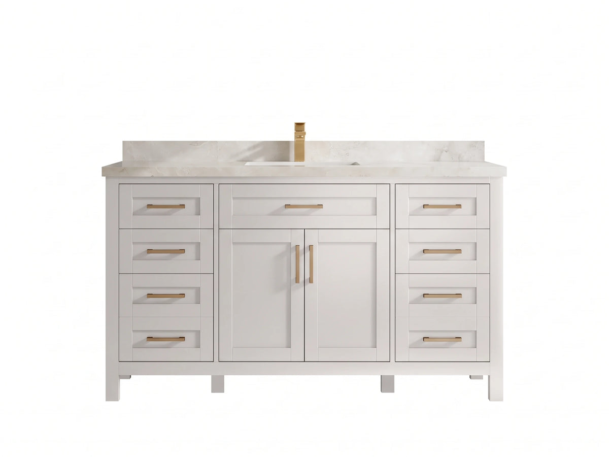 Cambridge 60 in. W x 22 in. D Single Sink Bathroom Vanity