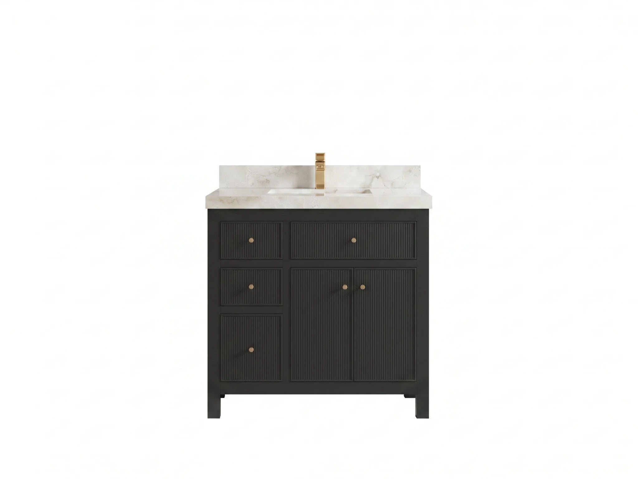 Sonoma 36 in. W x 22 in. D with Center Sink Bathroom Vanity