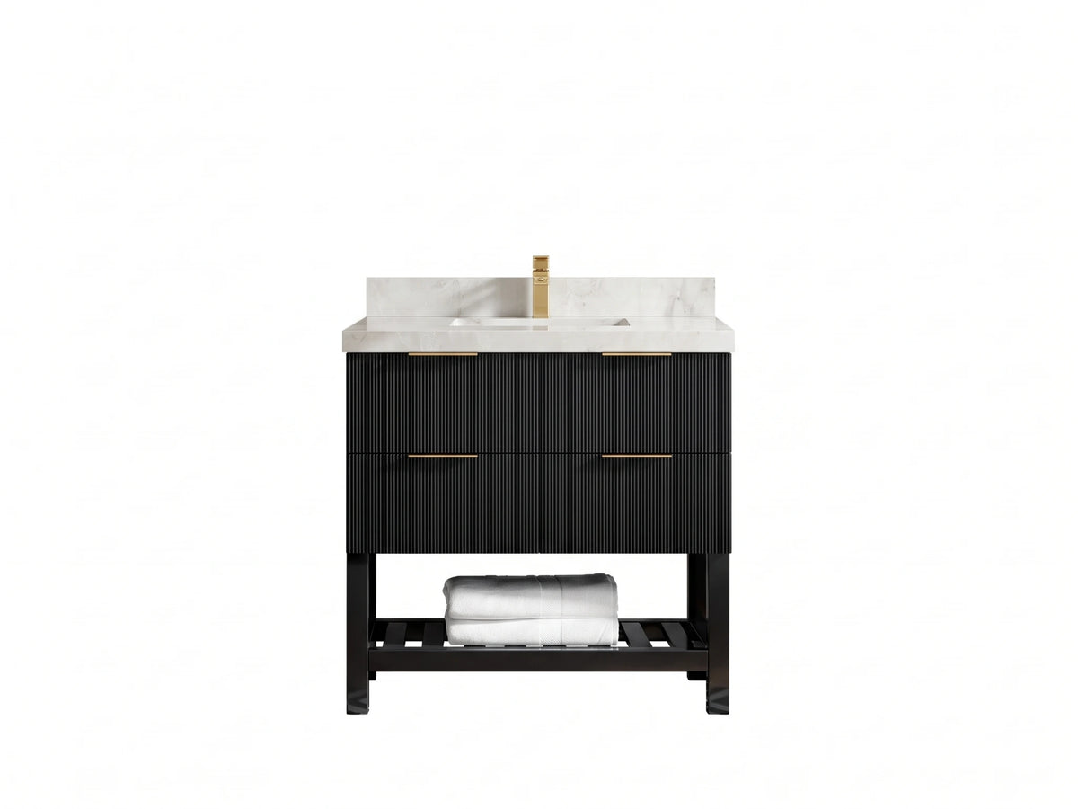 Catalina 36 in. W x 22 in. D Center Sink Bathroom Vanity