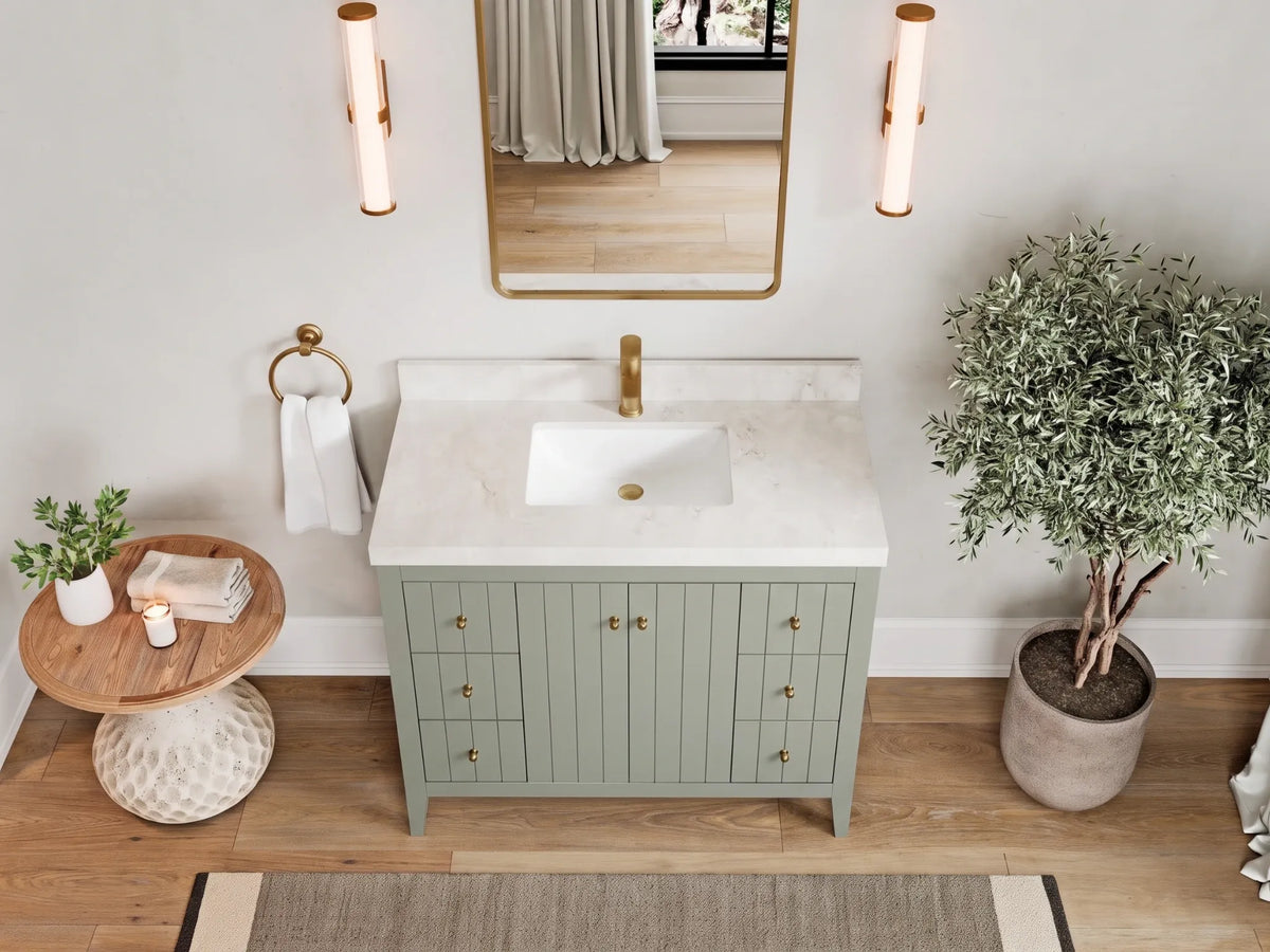 Atlanta 42 in. W x 22 in. D Single Sink Bathroom Vanity