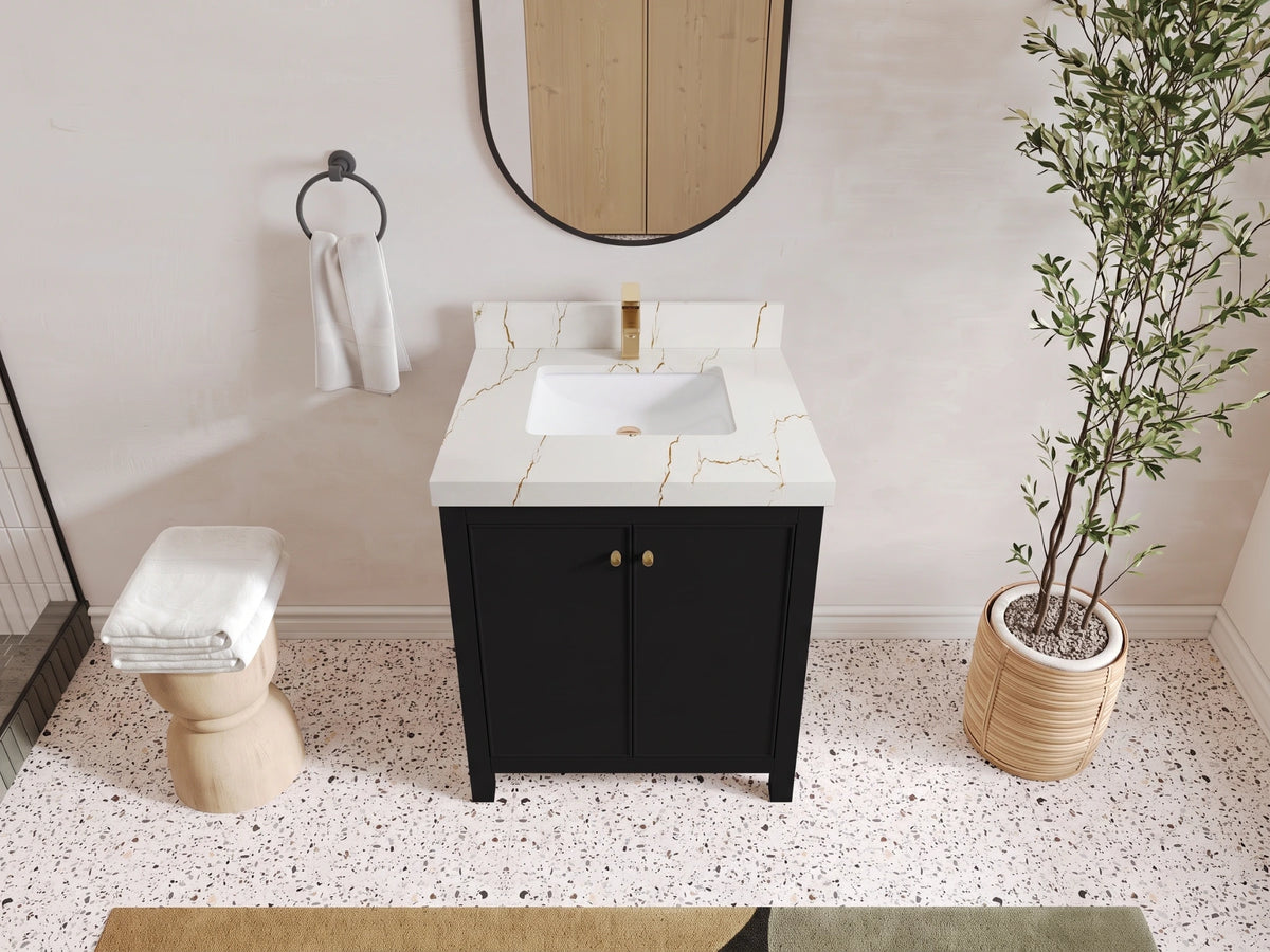 Chicago 30 in. W x 22 in. D Single Sink Bathroom Vanity