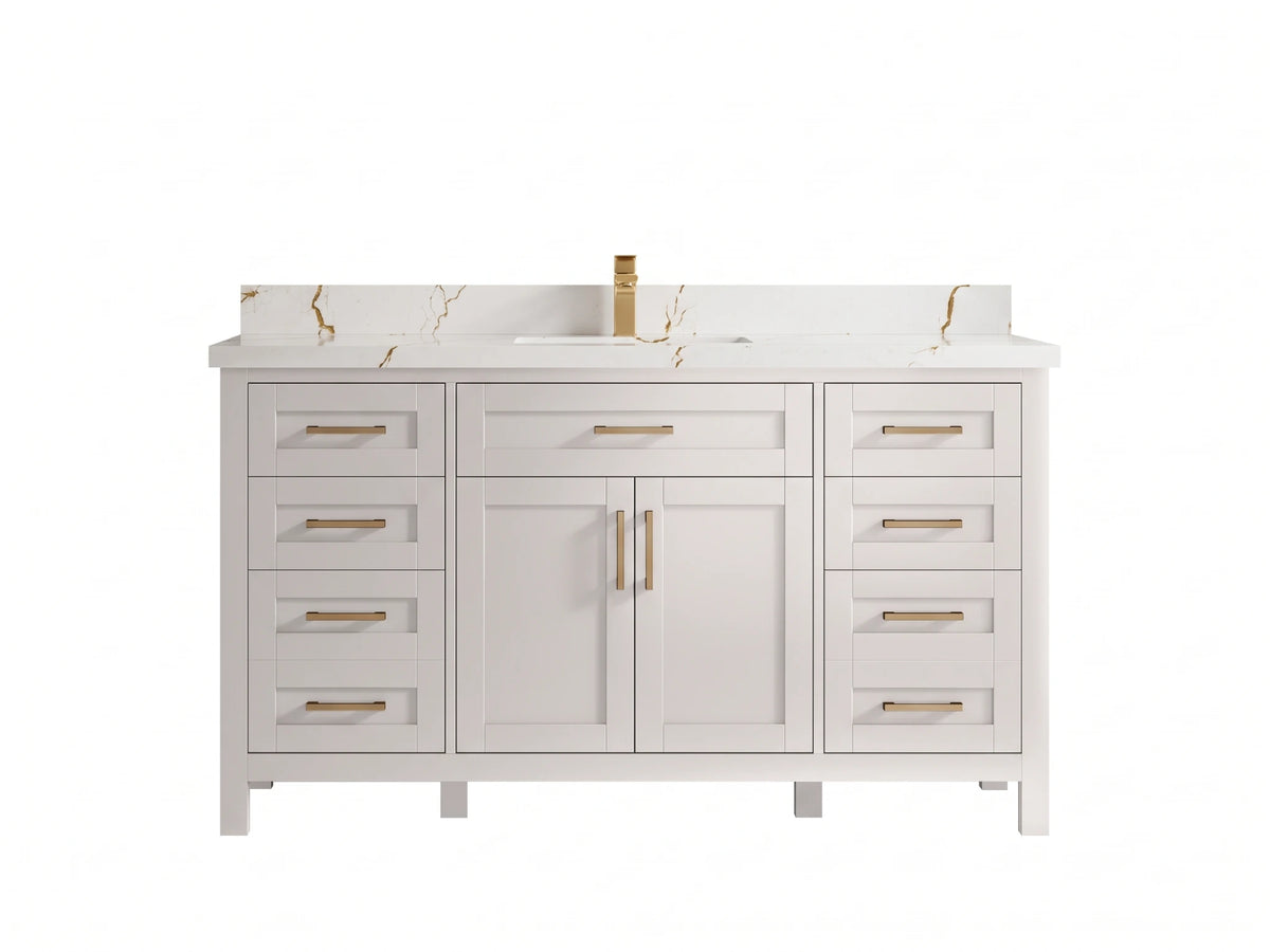 Cambridge 60 in. W x 22 in. D Single Sink Bathroom Vanity