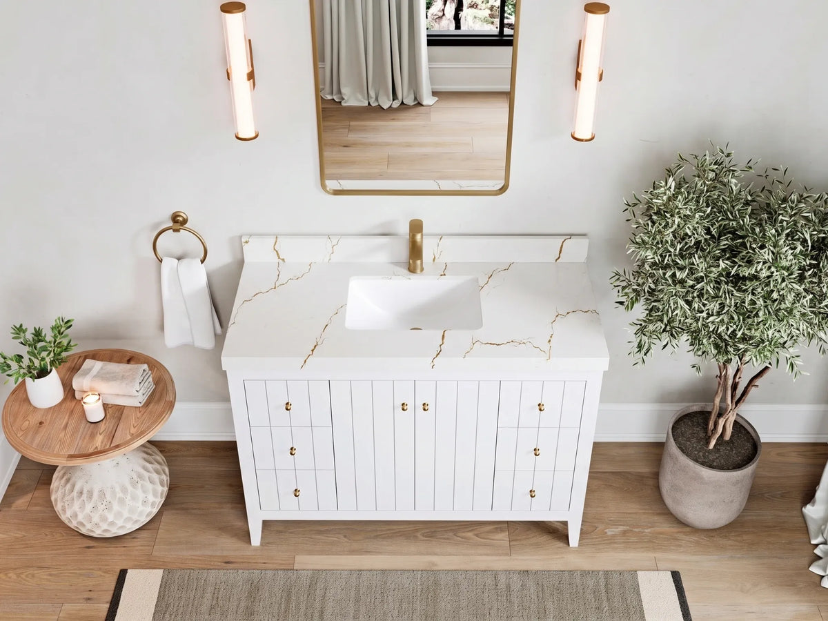 Atlanta 48 in. W x 22 in. D Single Sink Bathroom Vanity