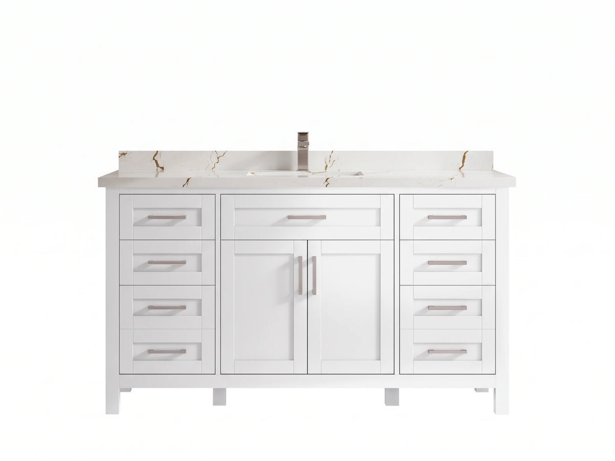 Cambridge 60 in. W x 22 in. D Single Sink Bathroom Vanity