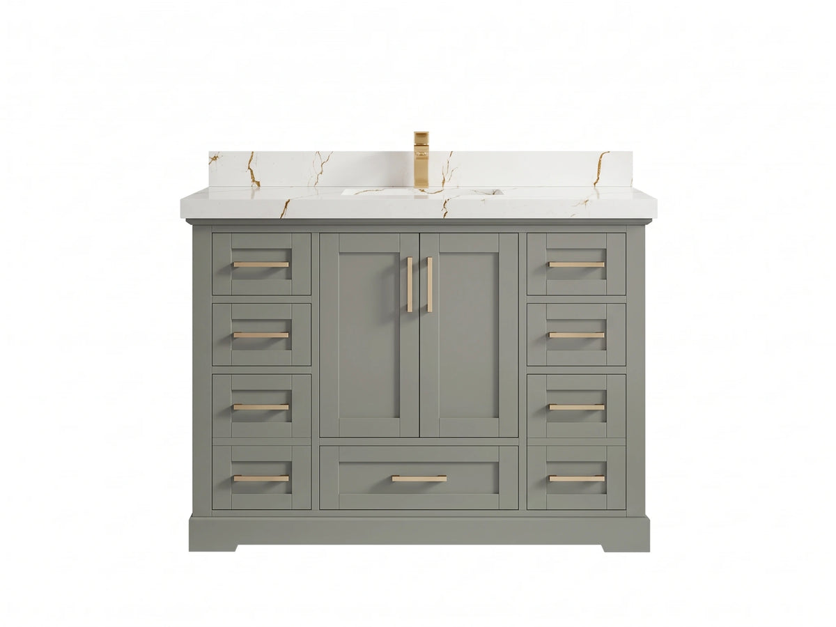 Boston 48 in. W x 22 in. D Single Sink Bathroom Vanity
