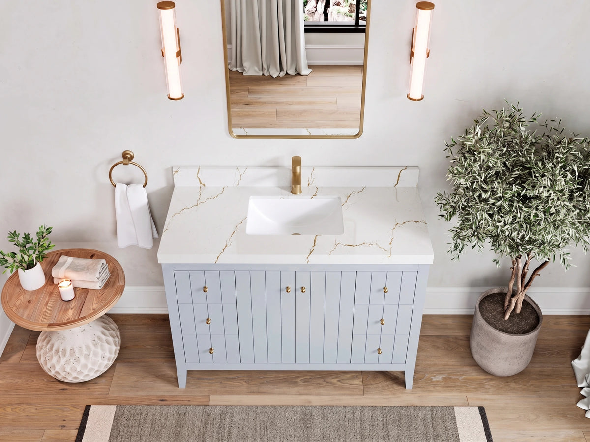 Atlanta 48 in. W x 22 in. D Single Sink Bathroom Vanity