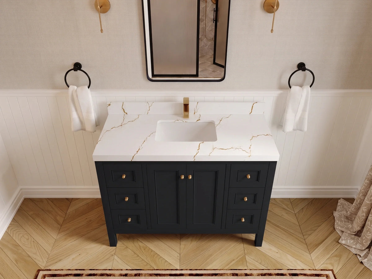 Nashville 48 in. W x 22 in. D Single Sink Bathroom Vanity