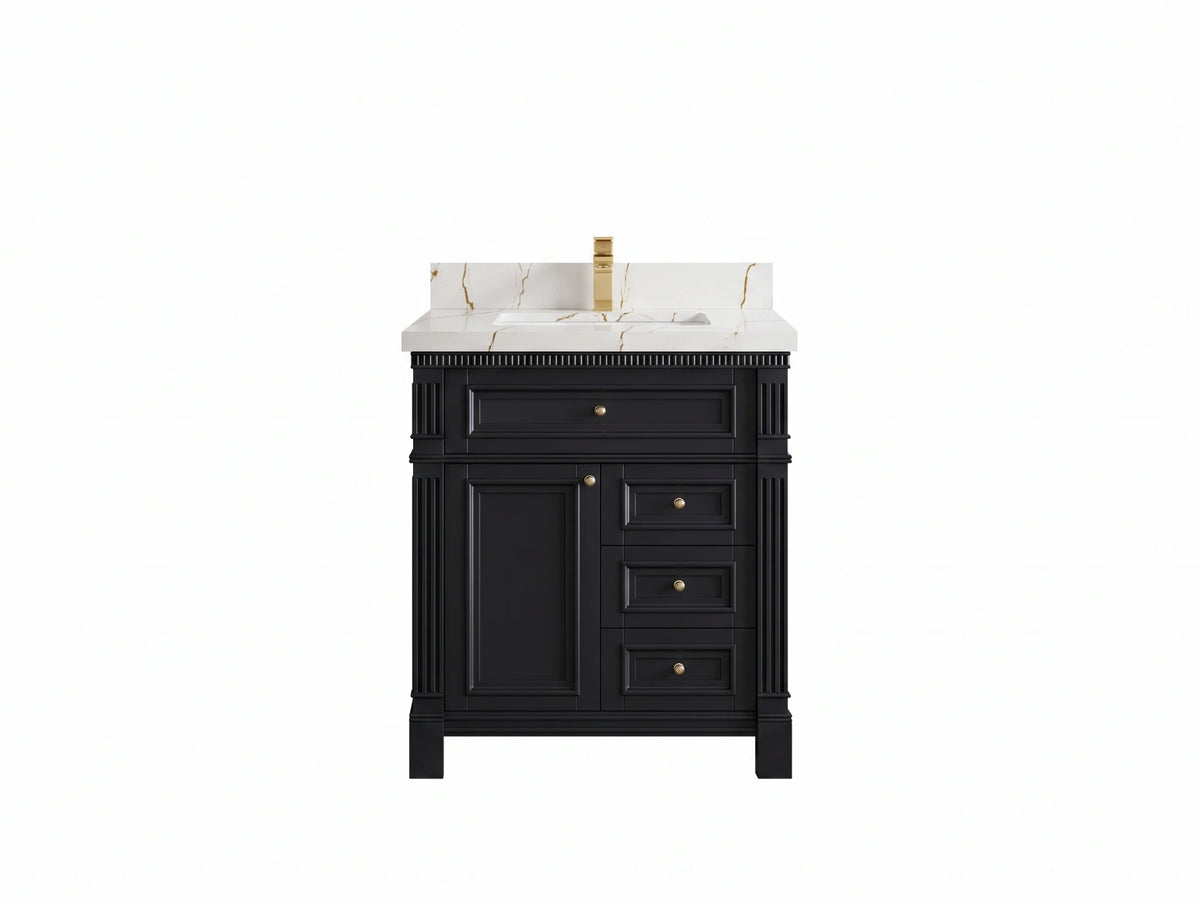 Paris 30 in. W x 22 in. D Single Sink Bathroom Vanity