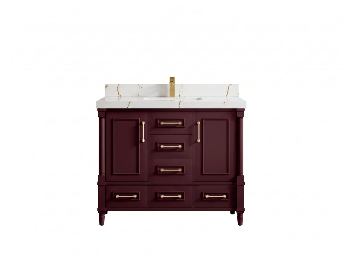 Aberdeen 42 in. W x 22 in. D Single Sink Bathroom Vanity