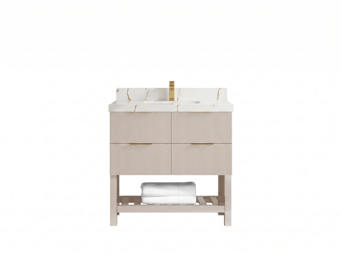 Catalina 36 in. W x 22 in. D Center Sink Bathroom Vanity
