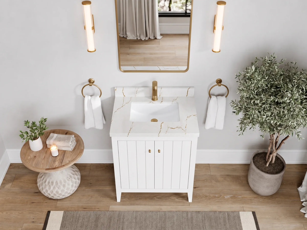 Atlanta 30 in. W x 22 in. D Single Sink Bathroom Vanity