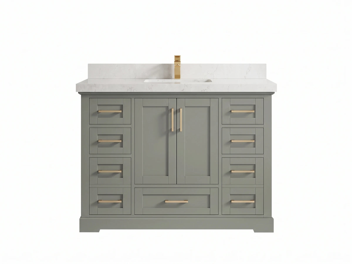 Boston 48 in. W x 22 in. D Single Sink Bathroom Vanity