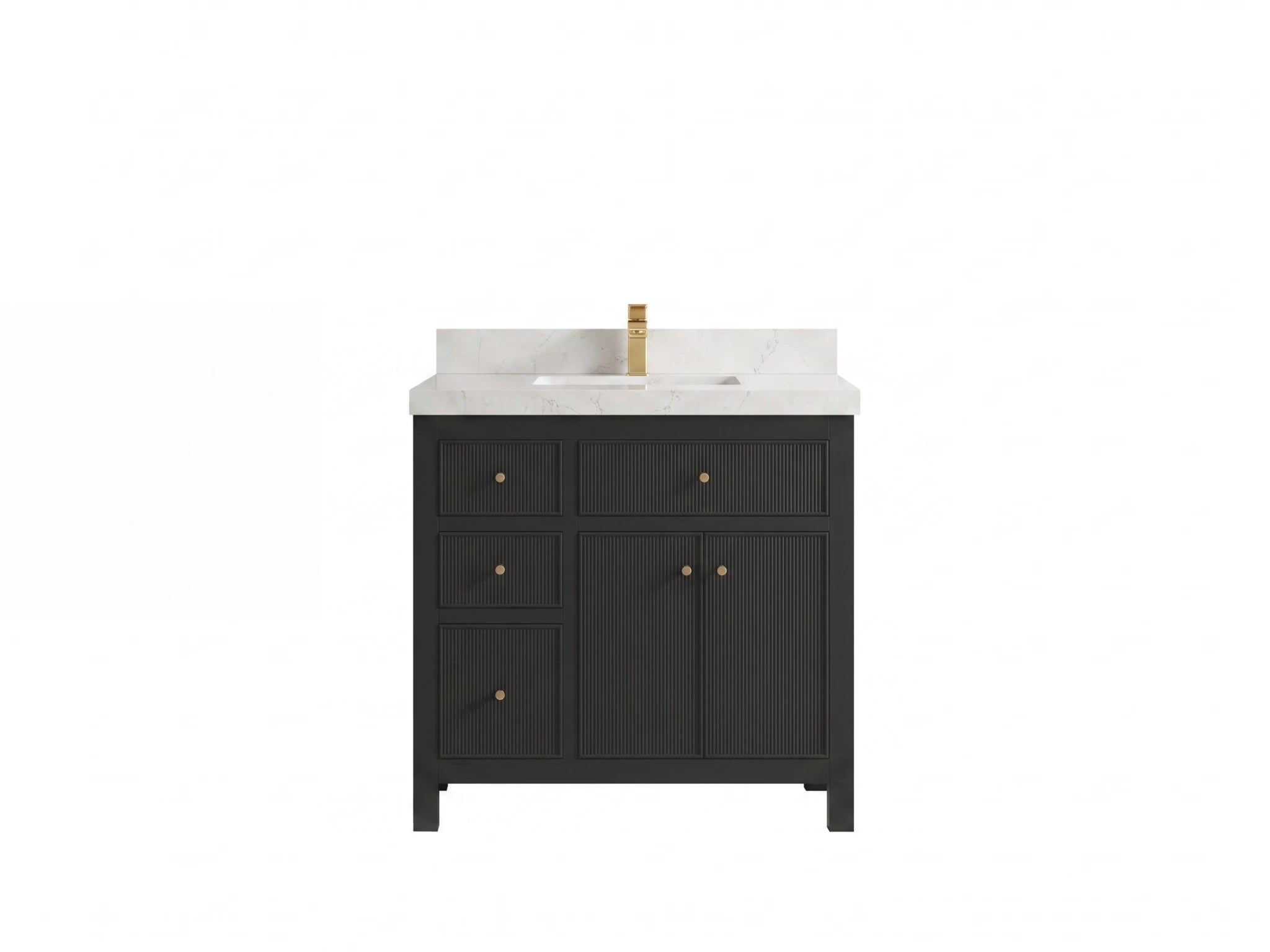 Sonoma 36 in. W x 22 in. D with Center Sink Bathroom Vanity