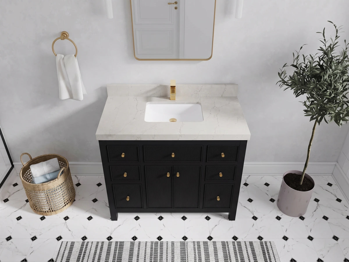 Catalina 42 in. W x 22 in. D Single Sink Bathroom Vanity