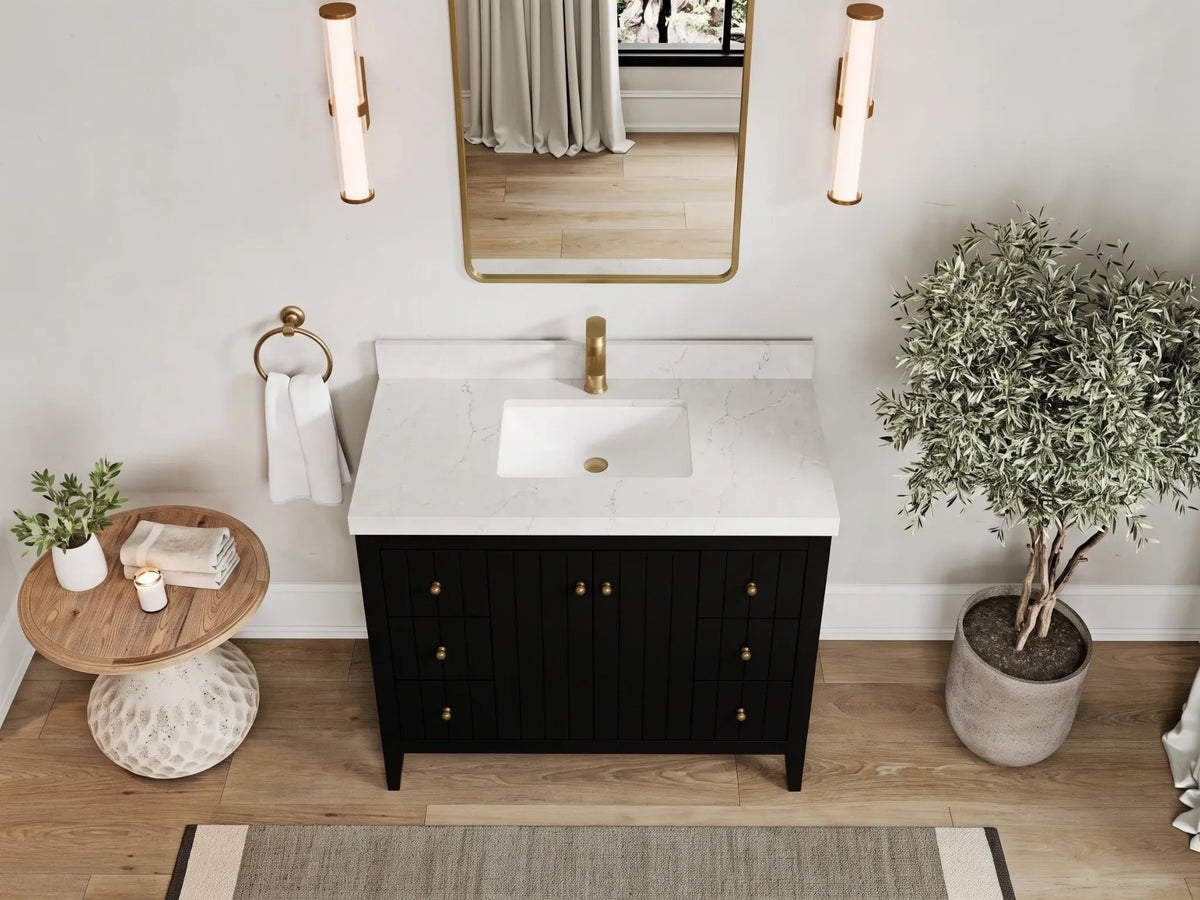 Atlanta 42 in. W x 22 in. D Single Sink Bathroom Vanity