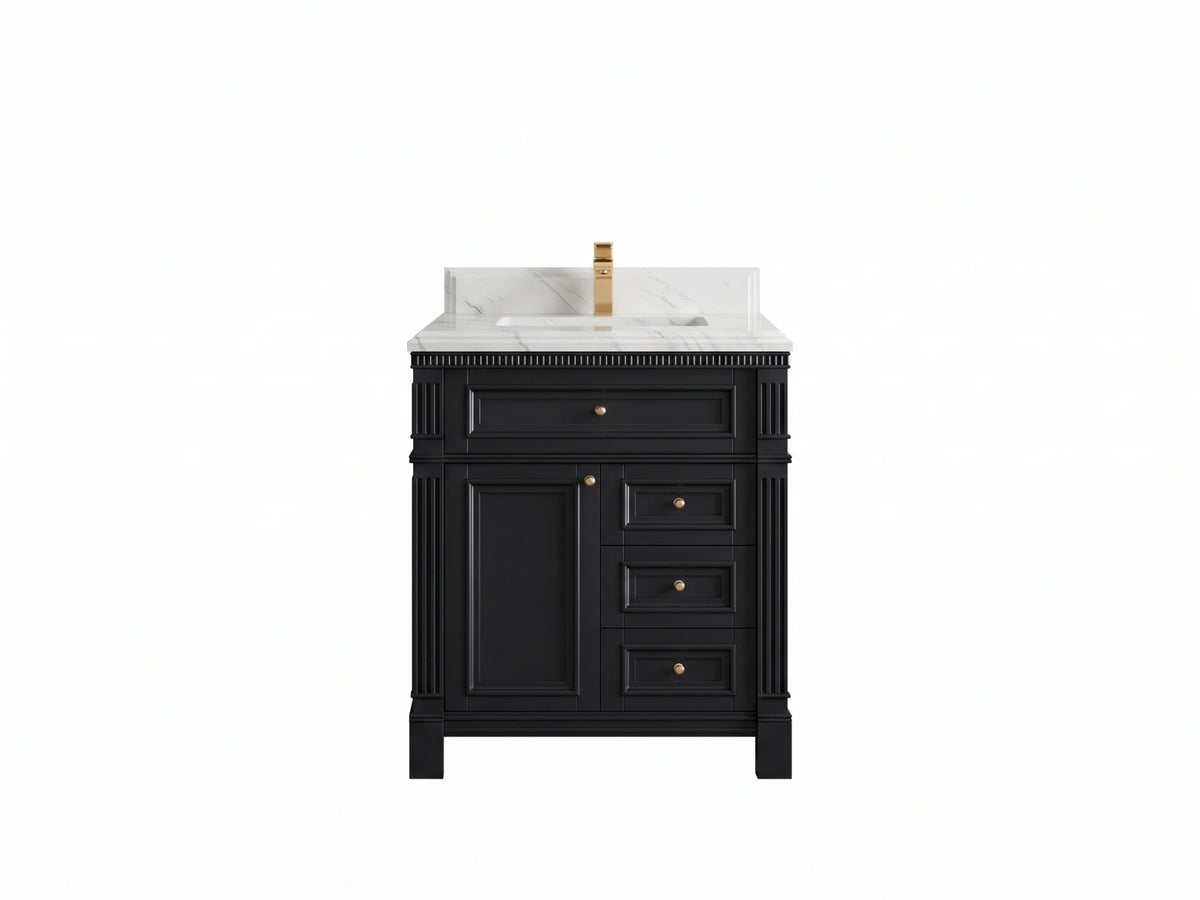 Paris 30 in. W x 22 in. D Single Sink Bathroom Vanity